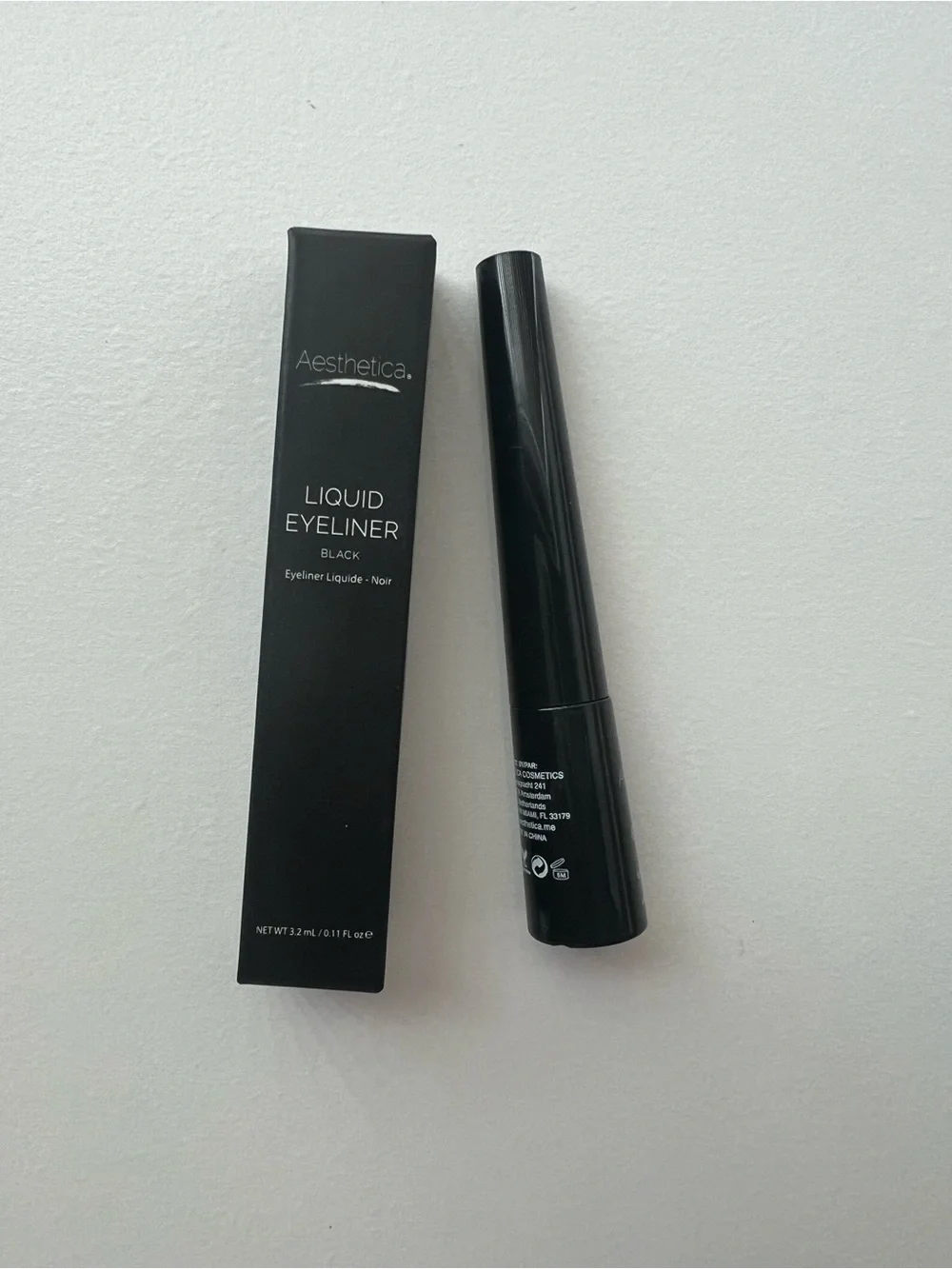 Aesthetica Liquid Eyeliner — Black Precision Pen
